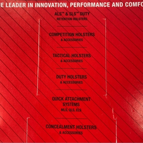 Safariland Model 190-2B Handcuff Case, Brass Closure - Picture 4 of 5